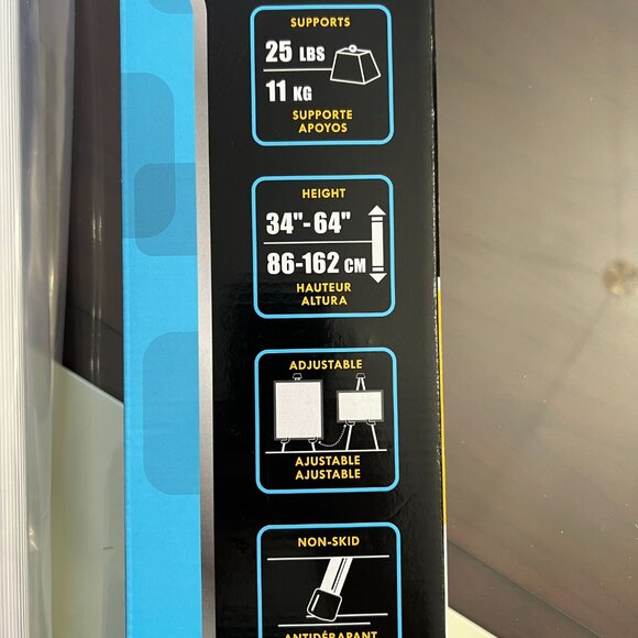 Quartet Brand 34"to64" 25lb Capacity Aluminum Lightweight Easel! - Picture 6 of 7